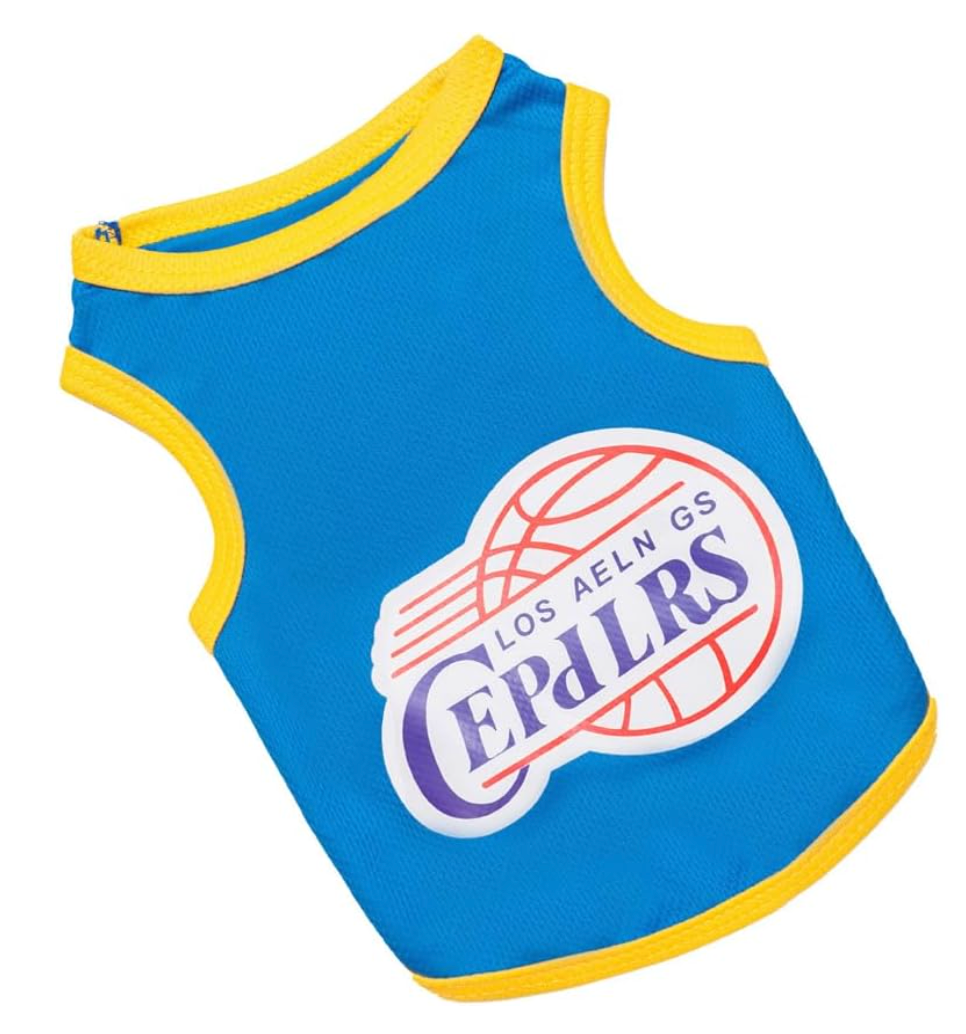 Cat Outfit Dog Sleeveless Mesh Tank Top Summer Cooling Quick Dry Shirts Cute Dogs Soft Basketball Vest Puppy Breathable Sportswear, 07-blue, M