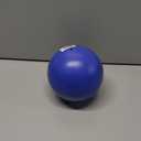 Jolly Pets Push-n-Play Ball Dog Toy, 6 Inches/Medium, Blue (306)