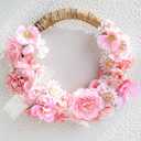 Floroom Mini Artificial Flower Heads Pink & Blush Fake Peony Daisy Rose Multicolor Small Faux Silk Flower Heads for Cake Craft Garland Wedding Party Graduation Cap DIY Home Decoration, 0.8"-3.6"