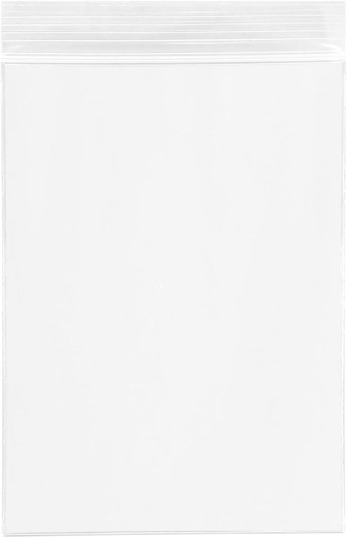 joybest 2 x 3 Inch (1000 Pcs) Clear Plastic Reclosable Zip Poly Bags - 3.15 Mil Resealable Small Ziplock Bags for Packaging, Jewelry, Bead, Pills