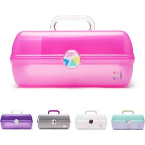 Caboodles On-The-Go-Girl Case (Hot Pink Jelly Sparkle)