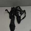 Waterproof Dog Boots for Small/Medium Dogs -Dog Paw Protectors Dog Suspender Boots Anti-Slip Pet Shoes for Outdoor Walking, Reflective Stay-On,Dirt-Proof Comfortable Booties (Black, Small)