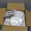 Alolti Microwave Kiln for Clay Pottery with 50 Pcs Kiln Paper, 7.7Microwave Glass Kiln for Glass Fusing DIY, Mini Small Kiln Kits Jewelry Tools for Beginners at Home