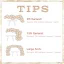 Pearl White Balloon Arch Kit, Double Stuffed White Clear Balloon Garland Kit for Wedding Birthday Baby Shower Gender Reveal Bridal Engagements Party Decorations
