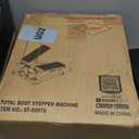 Sunny Health & Fitness Mini Steppers with Digital Monitor and Resistance Bands, Compact Low-Impact Cardio Machines for Home Workouts (Grey)