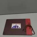 Scrapbook Photo Album,Our Adventure Book, Embossed Words Hard Cover Movie Up Travel Scrapbook for Anniversary, Wedding, Travelling, Baby Shower, etc (Adventure Book)