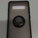 Hensinple for Samsung Galaxy S10e Case Magnetic, Galaxy S10e Phone Case [Compatible with Magsafe] Wireless Charging Transparent Back Phone Case for Samsung S10e, Black