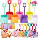 JOYIN 28 PCS Plastic Toy Shovels with I DIG YOU Cards, 28 Candy Bags with Ribbon for Valentine's Party Favors Supplies, Valentine's Toys, Classroom Exchange Prizes Valentines Gifts