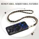 TiMOVO for iPhone 16 Pro Case with Strap, Soft TPU Translucent Shockproof Smartphone Cover with Removable Crossbody Lanyard, Coal Black