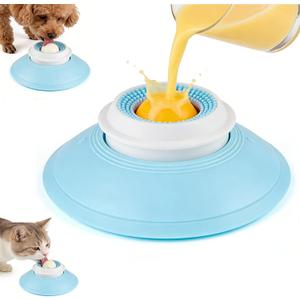 2026 New Lick Sphere Dog, Anxieties Relief Slow Feeder Dog Lick Ball Treat Dispenser, Non-Slip Licking Bowl, Enrichment Toys, Suitable for All Types of Dogs/Cats