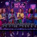 Blushtier 24 Pcs Weird Things Theme Party Decorations 80s 90s Bottles Cups Retro Walkie-talkie Plastic Bottle with Sleeves Lid Straw 13oz Mobile Phone Drinking Tumbler for Hip Hop Birthday Supplies