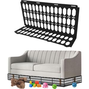 14 Pack Under Couch Blocker, Under Bed Blocker Prevents Toys & Pets Under Furniture, Ideal for Living Room, Bedroom, Playroom