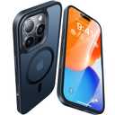 Pack of 2 Opxyl Magnetic for iPhone 16 Pro Case Compatible with MagSafe, [16FT Drop Protection] Shockproof iPhone 16 Pro Phone Case for MagSafe Wallet Sleeve, Magnetic Car Holder, Magnetic Charger, Black