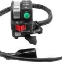 M MATI Handlebar Control Switch Button Start Stop Headlight Override for Kawasaki Prairie 300 400 KVF360 KVF400 1999-2001 46091-1726 46091-1799