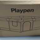 Baby Playpen, 47×47in Playpen for Babies and Toddlers with Door
