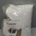 Ramees Sherpa Wearable Blanket with Sleeves and Pockets, Soft Warm TV Blanket Throw for Men and Women