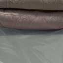Auemtyn Full/Queen Size Quilt Set 3 Pieces, Soft Lightweight Summer Bedspread, Reversible Microfiber Bed Coverlet for All Seasons, Light Pink, Heart Pattern (1 Quilt, 2 Pillow Shams)