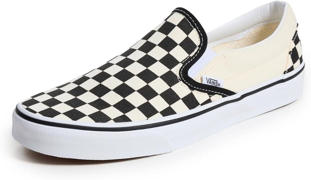 Vans Women's UA Classic Slip-On Sneakers (White) US Men 3.5/US Women 5