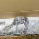 ANDY STAR 3-Light Polished Chrome Bathroom Vanity Light, Wall Sconce