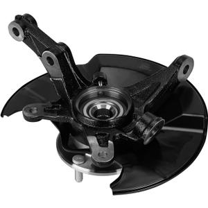 Front Left Steering Knuckle Wheel Bearing Hub Assembly Fit for 2006 2007 2008 2009 2010 2011 Honda for Civic Replace for # 698451 698-451 44300SNA952 44300TR0951