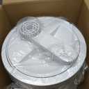 3L Stainless Steel Humidifier for Bedroom, Warm Mist Humidifiers Easy Clean, Steam Humidifier for Living Room, Whisper-Quiet and Filterless, with Sleep Mode and Timer, Auto-off Setting