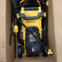 40V Cordless Lawn Mower Compatible with Dewalt 2x20V MAX Battery(Tool Only), 14 Inch Electric Lawn Mower with 35L Grass Bag, 6-Position Height Adjustment, Foldable Push Mower for Yard