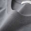 VEIISAR Men's Crew Neck T Shirt - Fitted Elastic Tees Fresh Print Tshirts - Pattern & Color 20+ (Gray, S)