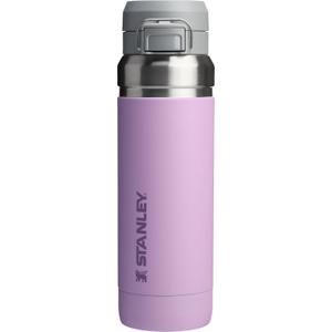 Stanley Quick Flip GO Water Bottle 36 oz | Push Button Lid | Leakproof and Packable for Travel and Sports | Insulated Stainless Steel | BPA-Free | Lilac