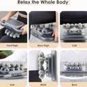 28 Head Massage Gun Set, Deep Tissue Percussion Massager, Electric Massage Tools with 9 Styles & Levels, Dark Grey