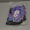 Black Purple Blue Balloon Arch Kit, Metallic Purple Blue Balloons Garland Kit with Star Balloons for Kids Video Game Party Decoration Baby Shower Engagement Party Supplies