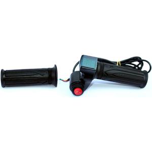 L-faster 24V/36V/48V Bike Throttle Grip Scooter Voltage Indicator Power Accelerator