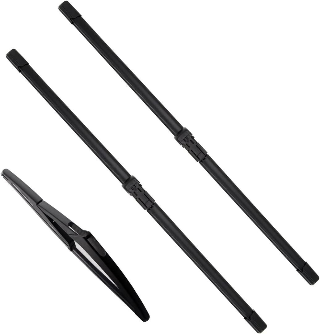 3Pcs Lexus RX350, RX450h Windshield Wiper Blades 2016 2017 2018 2019 2020 2021 2022, Original Equipment Automotive Replacement Windshield Wiper Blades for My Car- 26"/22"/12" (Set of 3) (26"+21"+16"(Lexus RX350 RX450h 2016-2022))