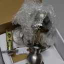 Exterior Door Lock Set, Single Cylinder Deadbolt Lock and Door Knob Set, Keyed Alike Front Door Lock Set, Satin Nickel Door Knob and Deadbolt Set (1 Pack)