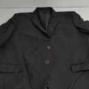 Amazon Essentials Men's Long-Sleeve Button-Front Slim-Fit Stretch Blazer (50, Black)