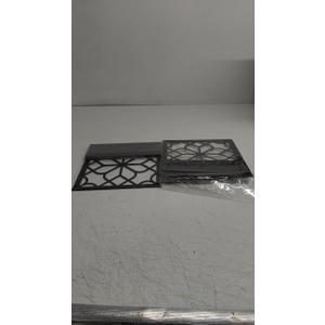 Black Metal Wall Candle Holder Set of 2, Minimalist Rustic Aesthetics Wall Art Decor for Living Room Bedroom Bathroom (11.8 x 13 in)