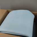 ACOMOPACK Baby Play Mat for Floor 1.3" Thick Memory Foam Play Mat 39"59" Tummy Time Crawling with Non-Slip Bottom for Living Room, Nursery, Soft Velvet Playpen Mats for Kids, Infants Light Blue