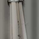 DEZ FURNISHINGS Cordless 1" Signature Mini Blind with Flexible Slats, 29" W x 48" H, Pearl White