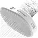 Qure Shower Filter Head for Hard Water, healthier Hair, Skin & Nails, Reduces 99% Chlorine, High Pressure Showerhead, Improve your Beauty and Skincare Routine, Dermatologist-approved - White