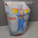 Spooktacular Creations Baby Blue Dragon Costume with Wings, Hood for Toddler, Kids Halloween Dress Up, Dinosaur Theme Party (3T (3-4 yrs))