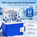 Ice Machine for Shoulder After Surgery Cold Therapy Machine with Auto Timer, Leak-Proof Reinforced Bucket & Adjustable Flow for Shoulder Replacement and Multi-Joint Recovery