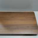Japanese Floor Table, Folding Low Coffee Table for Sitting on Floor, Walnut Bamboo Tea Table with Thickened Legs & Desktop, Portable Meditation Table for Bay Window, Laptop Desk, 26.4"x14.6", 26.4" x 14.6" x 11.8"