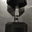 Fitvids Rubber Encased Hex Dumbbell 50LB