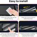 3 x 3-Pack Screen Protector Tempered Glass for Switch 2 [7.9 inch] 2025-HD Clear Anti-Scratch Travel Transparent Clear Screen Protector for Nintendo Switch 2 Console & Accessories