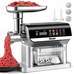 Sinyder Electric Meat Grinder 3500W with Touch Screen