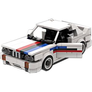 Jeamoc Sports Car Building Block, 361 Pcs Parts, Racing Car Building Bricks Model, Toy Block Set for Enthusiast