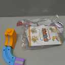 Electric Magnetic Train Track Set, 3D Anti-Gravity Flexible Race Tracks with Motorized Train and Traffic Signs, STEM Building Toy for Kids (51PCS)