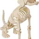 JOYIN Halloween Golden Retriever Skeleton 34” Animal Dog Plastic Skeleton with Movable Posable Joints for Haunted Houses Halloween Decorations, Graveyard Scenes, Outdoor Indoor Garden Party Decor