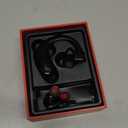 Dual-Mic AI Noise Cancelling Bluetooth Headset for Cell Phones, 10 Days Standby 30Hrs HD Talktime Bluetooth Earpiece IPX6 Waterproof Ultralight for Driving/Truckers/Business, Black