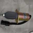 Replacement 12V Only Fuel Shut Off Solenoid 3" For 5.9L or 8.3L Cummins Diesel Engine 3935649