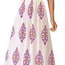 PRETTYGARDEN Summer Dress for Women 2026 Floral Sundress Spaghetti Strap Flowy Beach Vacation Boho Maxi Dresses